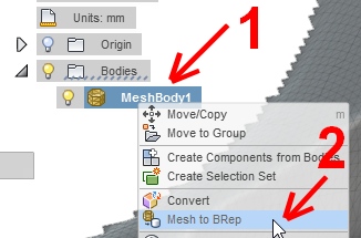 Mesh-to-Brep