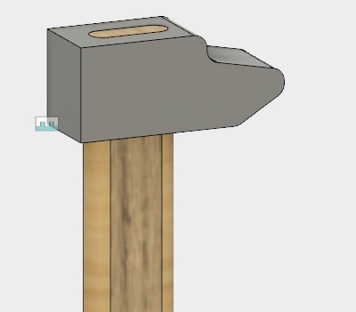 Modélisation d’un marteau avec Fusion 360