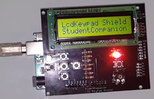 Création d’un shield arduino LCD-Pad avec Eagle